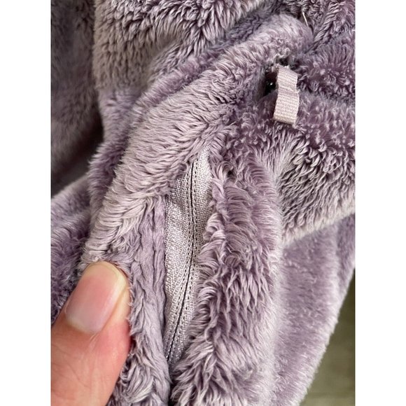 The North Face Kids Purple Fleece Jacket - Picture 7 of 9